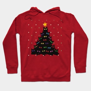 Cat Christmas Tree Hoodie